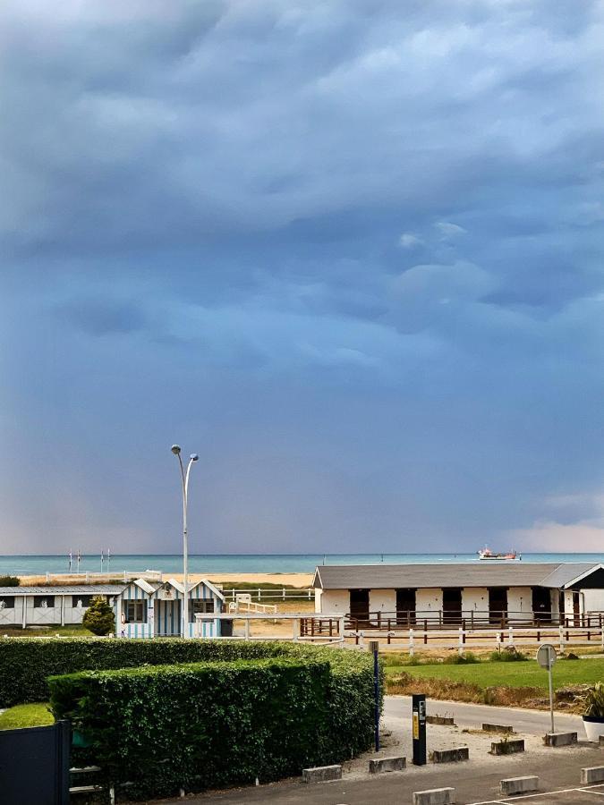 Été Indien l Le luxe&votre vue mer à Ouistreham Exterior foto